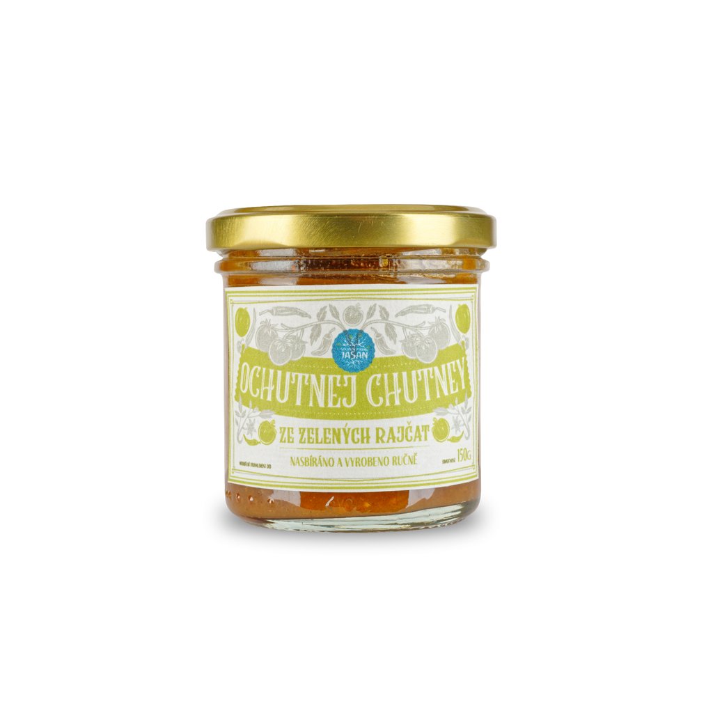 Ochutnej chutney BIO ze zelených rajčat