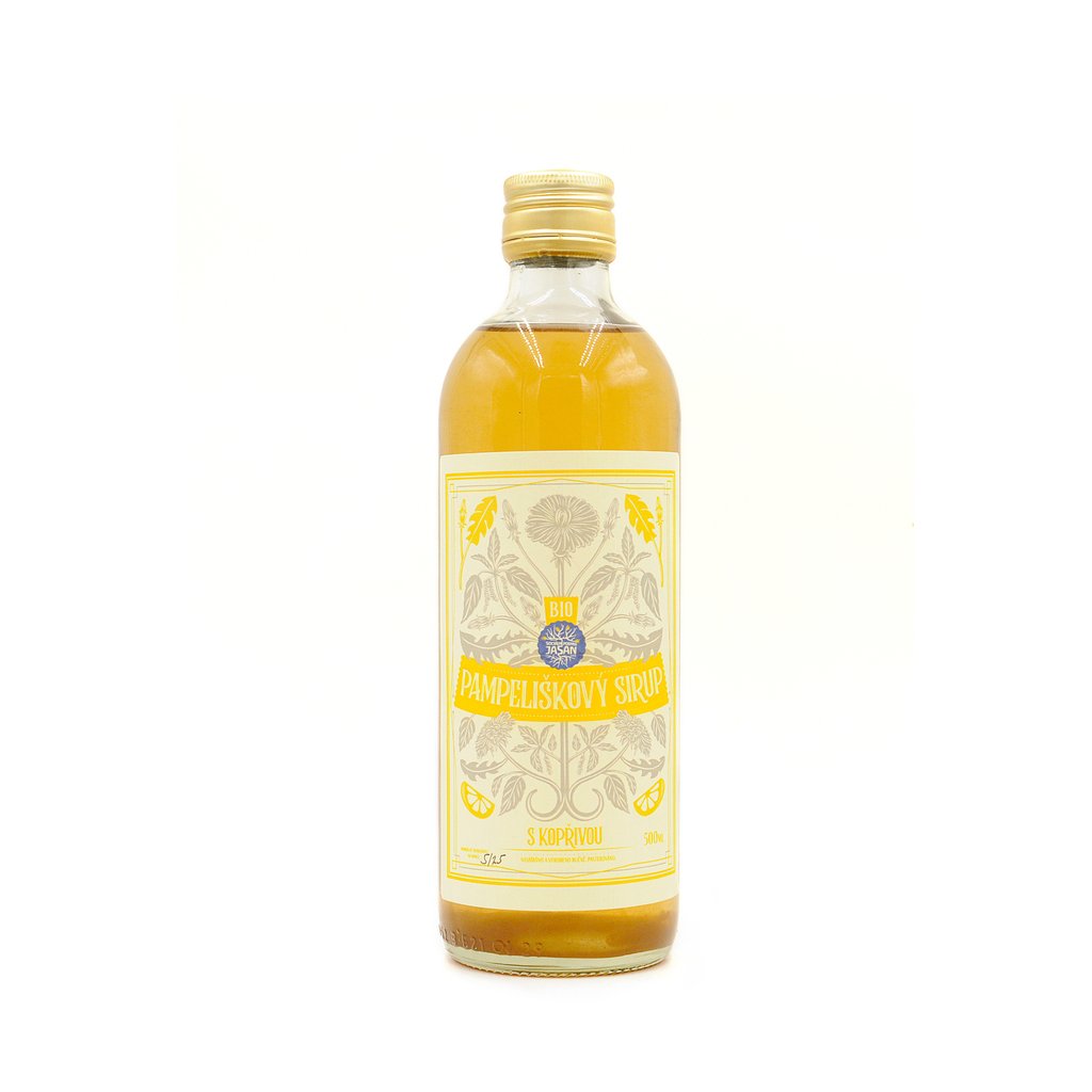 Pampeliškovo-kopřivový sirup BIO