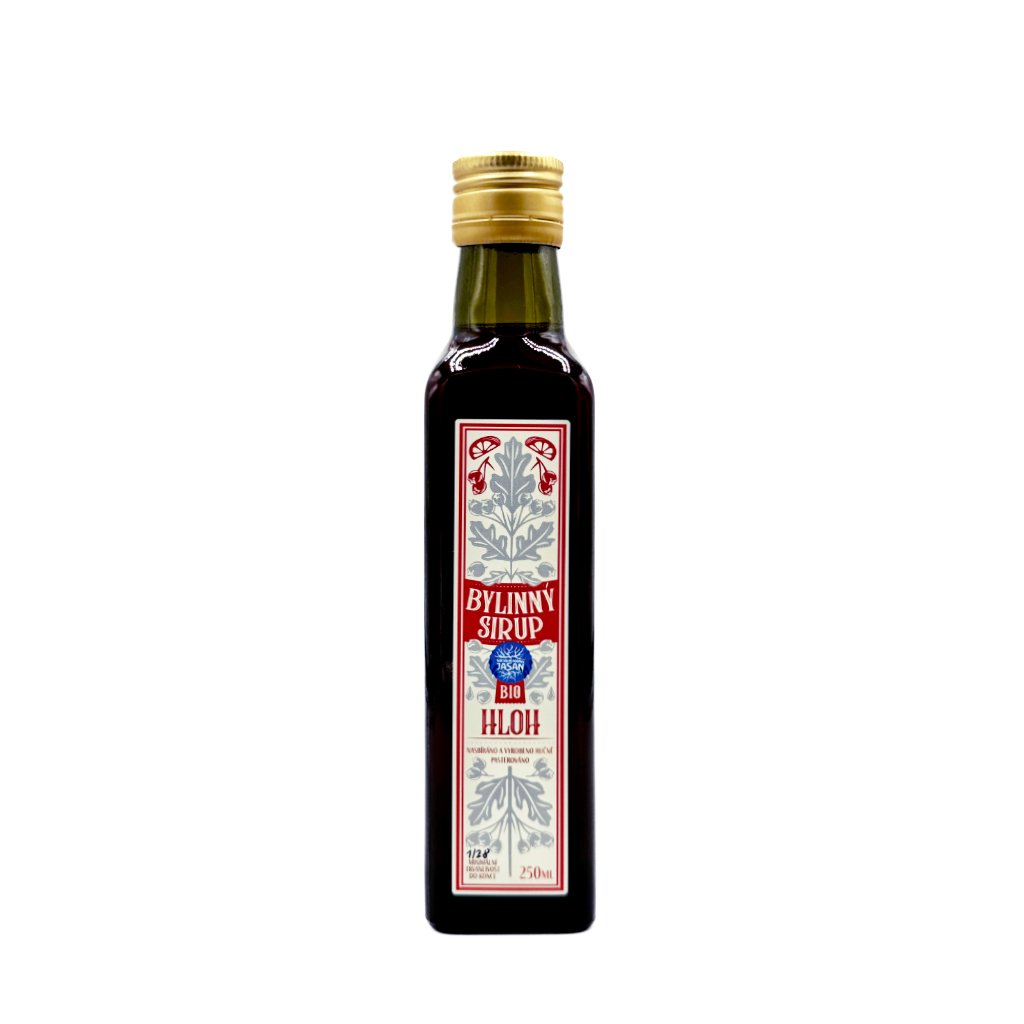 Bylinný sirup z hlohu BIO