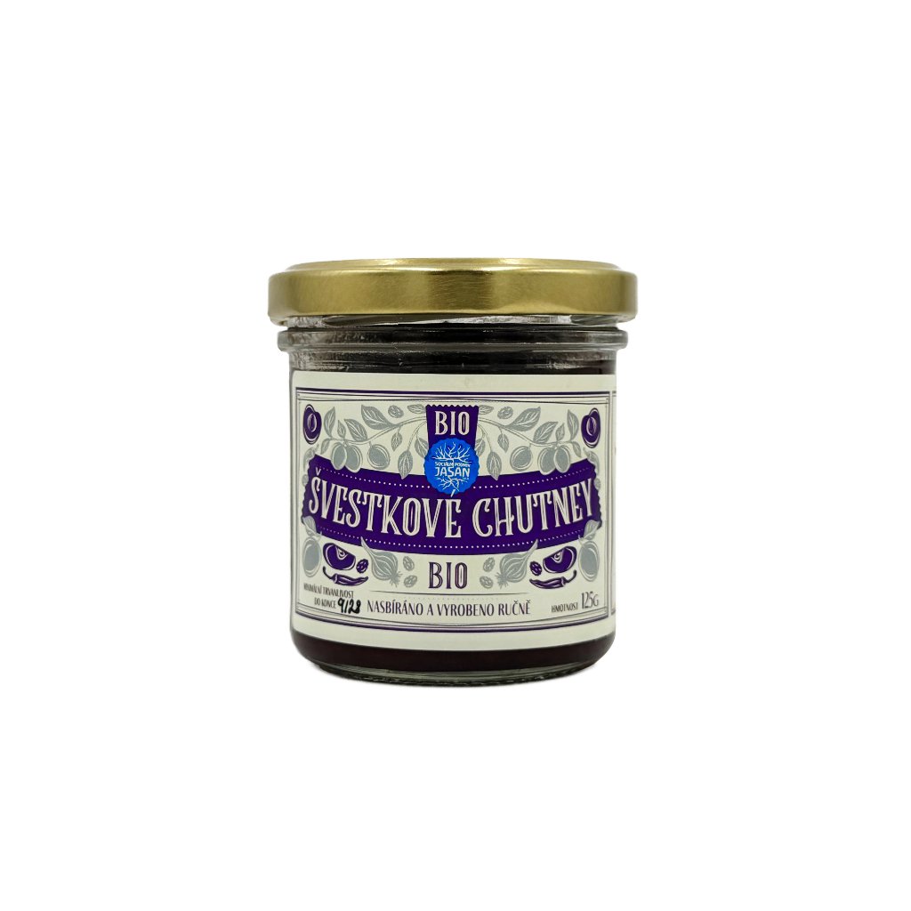 Švestkové chutney BIO