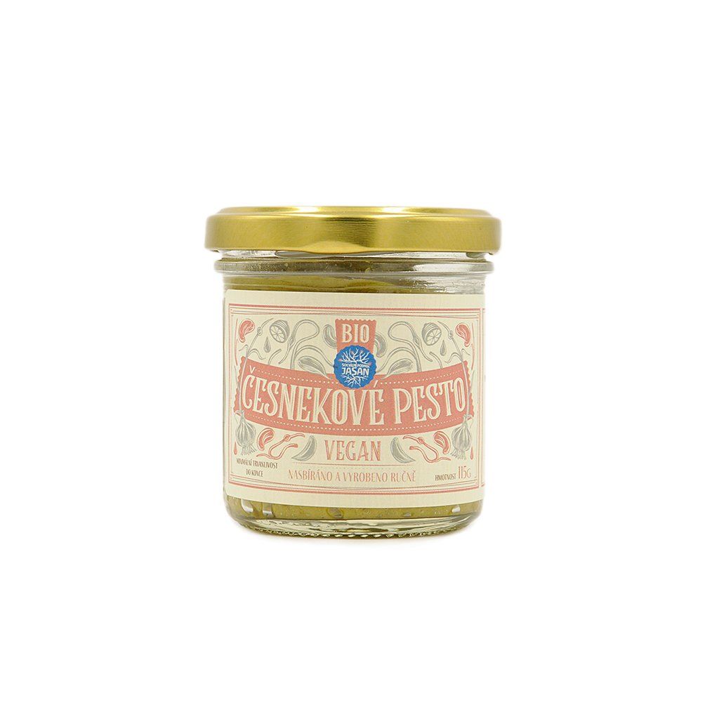 Česnekové pesto BIO