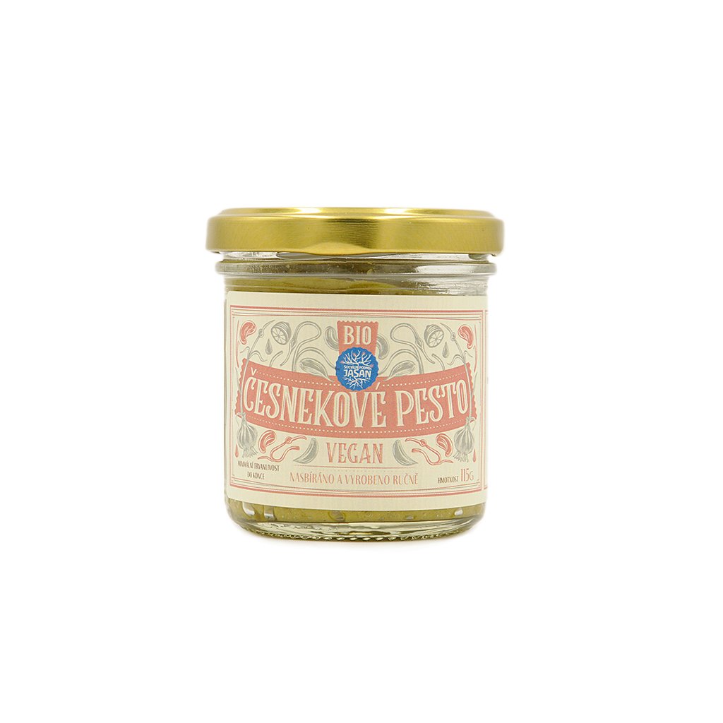 Česnekové pesto BIO